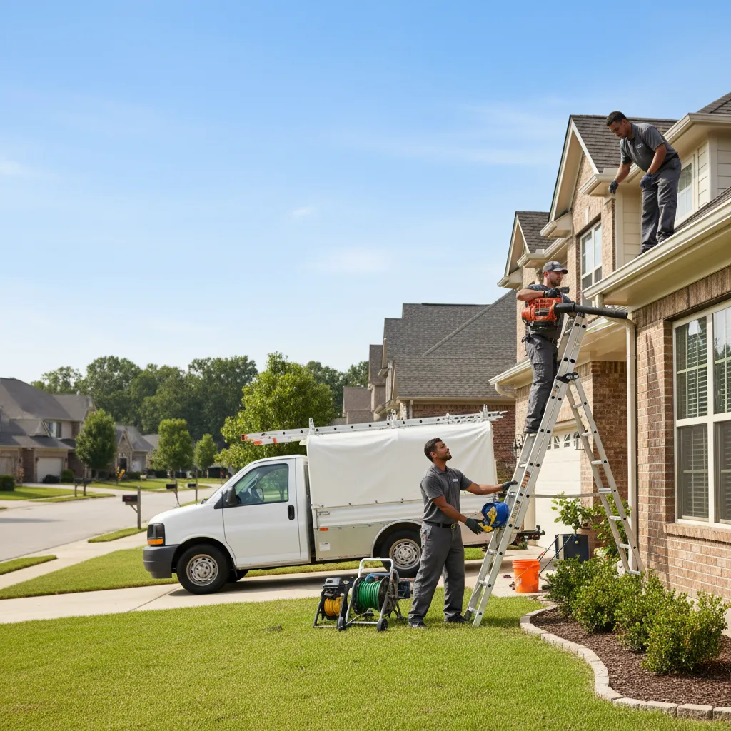 Home Gutter Service in Alvin, TX near me